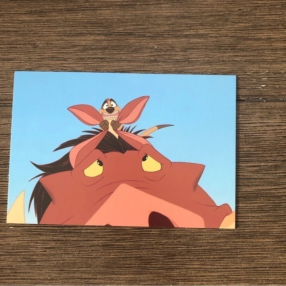 Disney 100 Years Postcards: The lion King